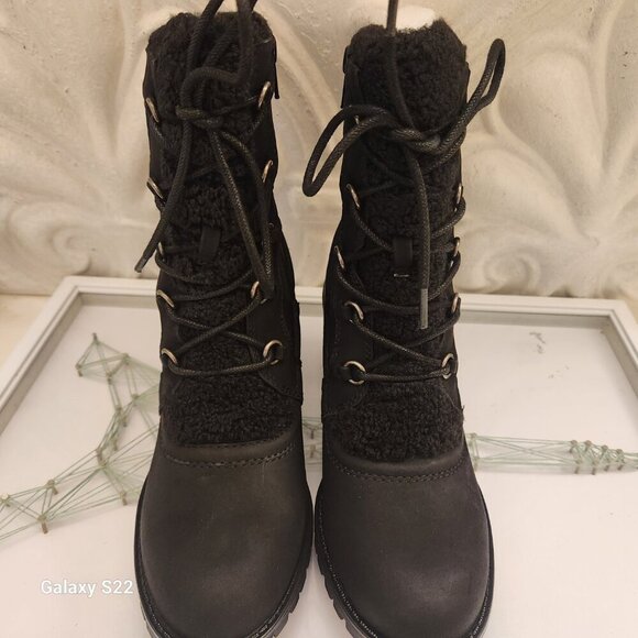 Baretraps Hadlee Boots. Lace up. Black. NIB. Size 6.5 - Picture 5 of 9
